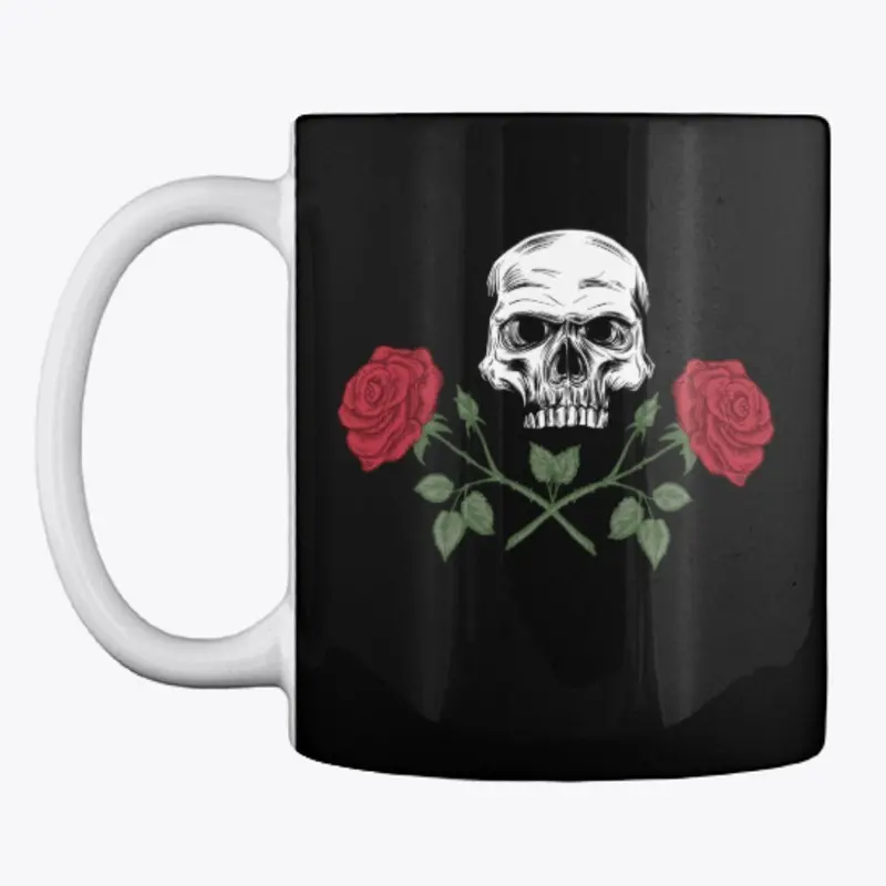 Roses Skull