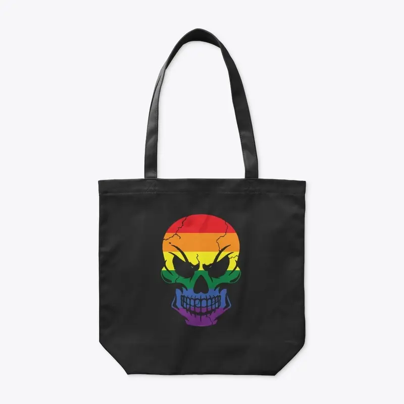 Rainbow Skull