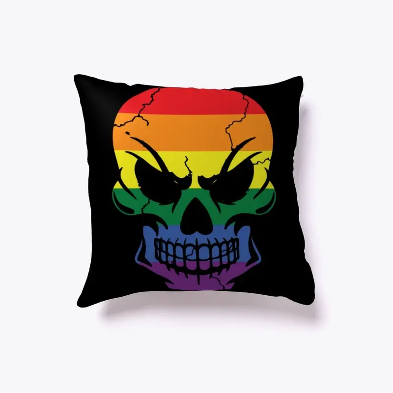 Rainbow Skull