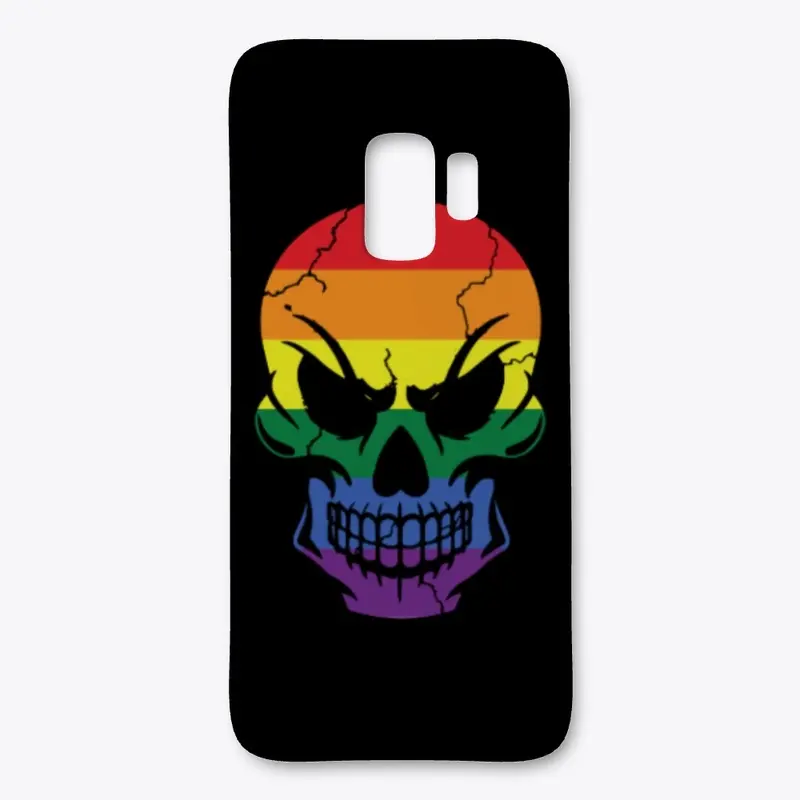 Rainbow Skull