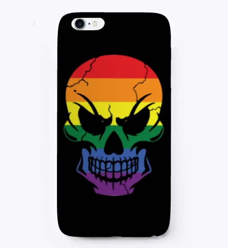 Rainbow Skull