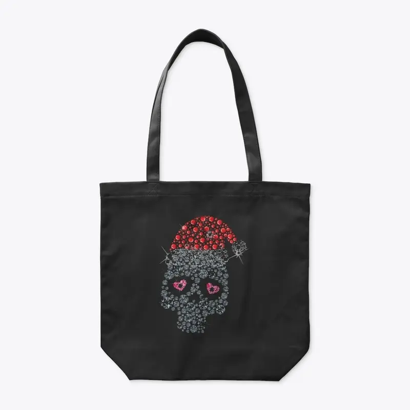 Christmas Bling Skull