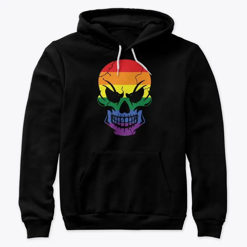 Rainbow Skull