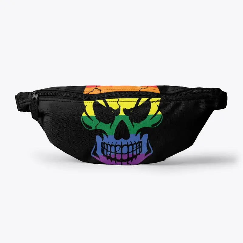 Rainbow Skull